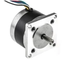 RS PRO Unipolar Hybrid Stepper Motor 12V, 0.288Nm Holding Torque, 1.8° Step Angle, 56.4 x 56.4 mm Frame, 6.35 mm 180-5281