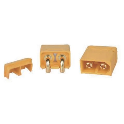 RS PRO Compact Power Connector Cable 2 Poles 500V DC 45A 180-5375