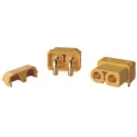 RS PRO Compact Power Connector Cable 2 Poles 500V DC 45A Female Connector Polyamide Housing 180-5374