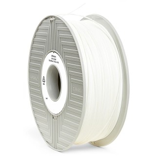 Verbatim 1.75 mm White Polylactic Acid (PLA) Fused Deposition Modelling (FDM) 3D Printer Filament 1 kg 234130