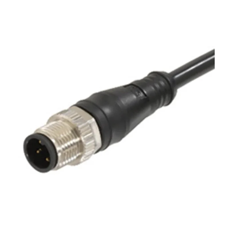 Molex Male 4 way M12 to Unterminated Sensor Actuator Cable 10 m 250V Thermoplastic Polyurethane Jacket 1200652278