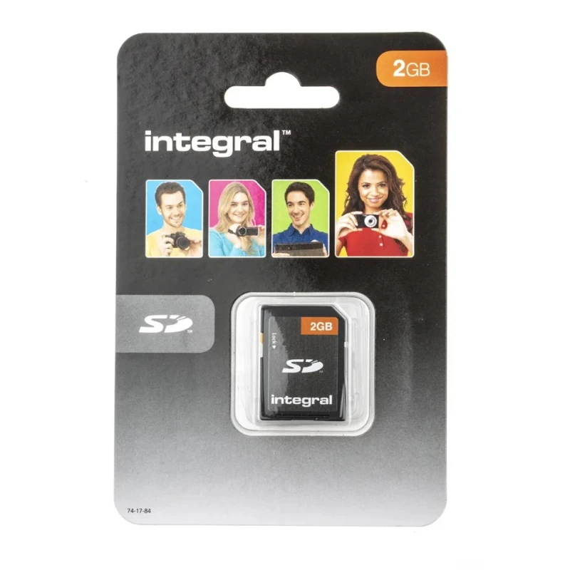 Integral Memory 2 GB SD Card INSD2GV2