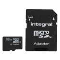 Integral Memory 32 GB MicroSDHC microSD Class 10 Memory Card INMSDH32G10-90U1