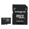 Integral Memory 32 GB MicroSDHC microSD Class 10 Memory Card INMSDH32G10-90U1