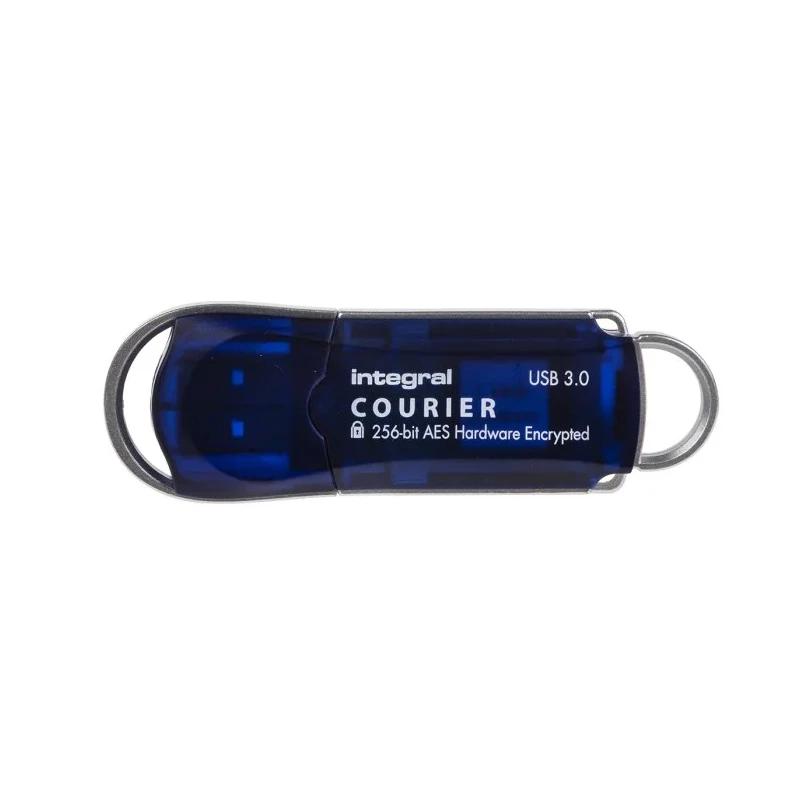 Integral Memory 16 GB USB 3.0 Flash Drive AES-256 Hardware Encrypted INFD16GCOU3.0-197