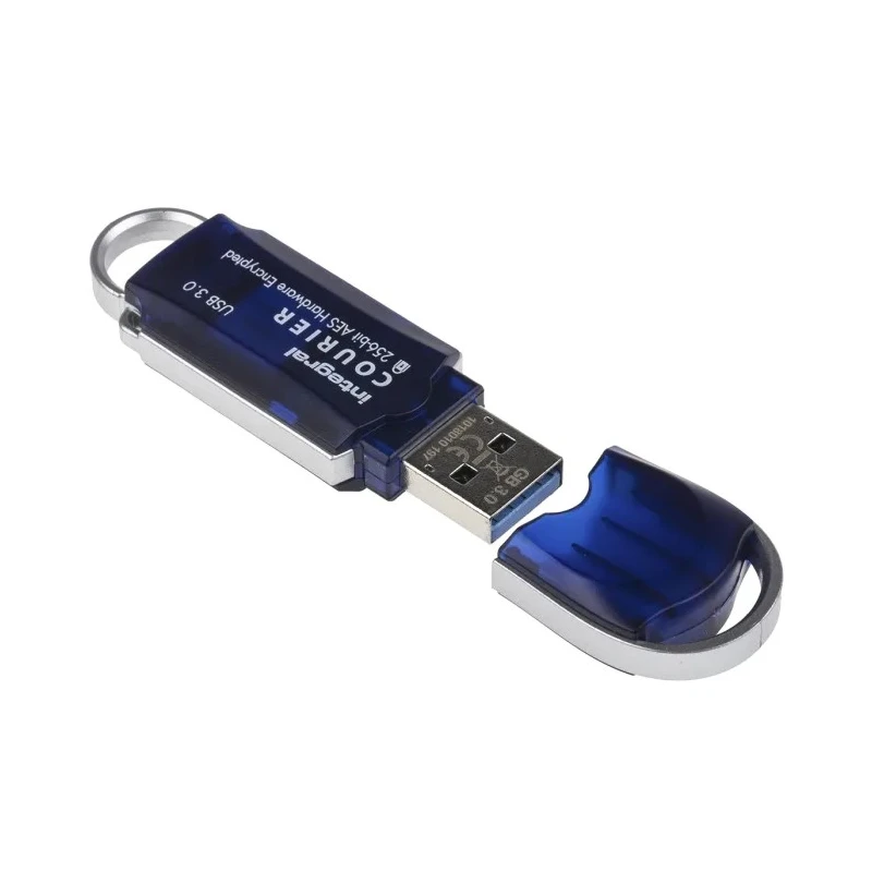 Integral Memory 16 GB USB 3.0 Flash Drive AES-256 Hardware Encrypted INFD16GCOU3.0-197