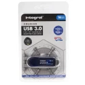 Integral Memory 16 GB USB 3.0 Flash Drive AES-256 Hardware Encrypted INFD16GCOU3.0-197