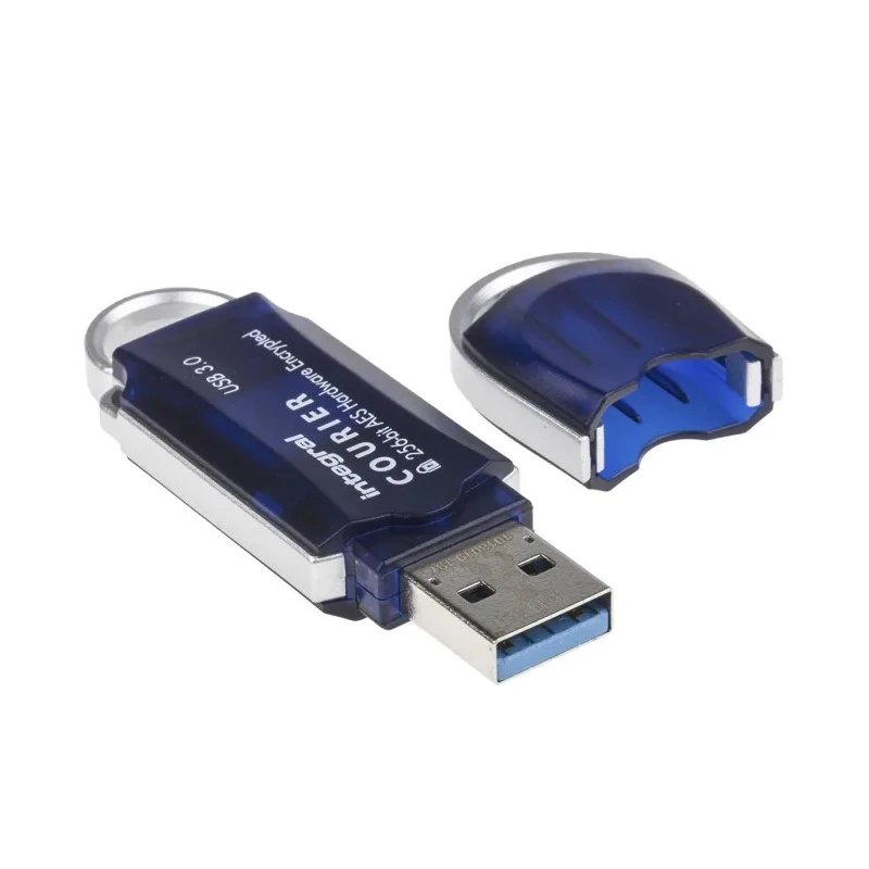 Integral Memory 16 GB USB 3.0 Flash Drive AES-256 Hardware Encrypted INFD16GCOU3.0-197