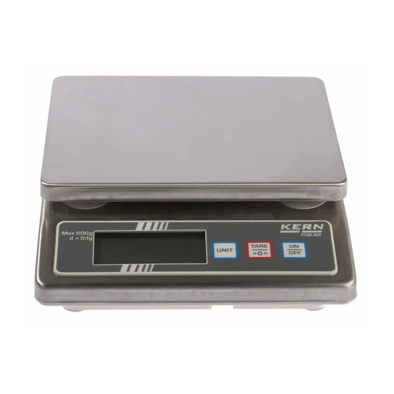 Kern Bench Weighing Scale 500g Capacity LCD Backlight Display Type C Plug FOB 0.5K-4NS