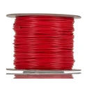 RS PRO Red Hook Up Wire, 22 AWG, 16/0.2 mm Core Strands, 100 m Length, Polyvinyl Chloride, Flame Retardant, 105°C 180-5914