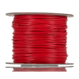 RS PRO Red Hook Up Wire, 22 AWG, 16/0.2 mm Core Strands, 100 m Length, Polyvinyl Chloride, Flame Retardant, 105°C 180-5914