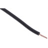 RS PRO Black Hook Up Wire 22 AWG 16/0.2 mm Copper Conductor Flame Retardant PVC Insulation 100m 180-5910