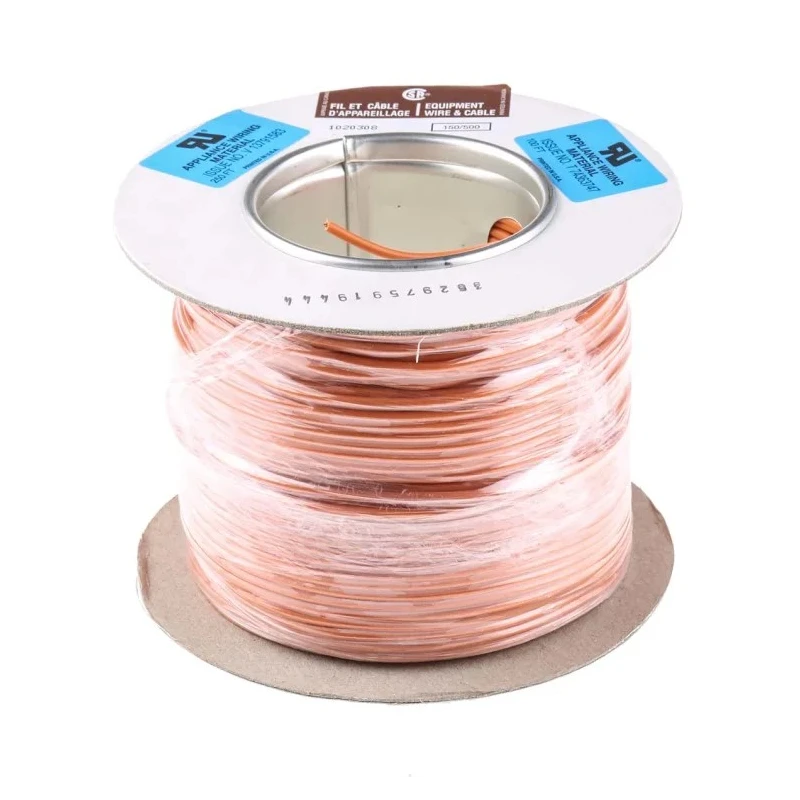 RS PRO Orange Hook Up Wire 20 AWG, 24/0.2 mm Core Strands, 100 m Length, Polyvinyl Chloride Jacket 180-5931