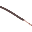 RS PRO Brown Tri-Rated Cable, 18 AWG, 32 x 0.2 mm Core Strands, 100 m Length, Polyvinyl Chloride Jacket, 105°C Max 180-5933