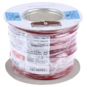 RS PRO Red Hook Up Wire 18 AWG 32/0.2 mm Copper Conductor Flame Retardant 105°C 100 m 180-5938