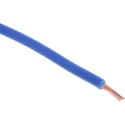 RS PRO Blue Tri-Rated Cable 18 AWG 32 x 0.2 mm Strands 100 m Polyvinyl Chloride Jacket 1600 kV DC Voltage 105°C Max 180-5941