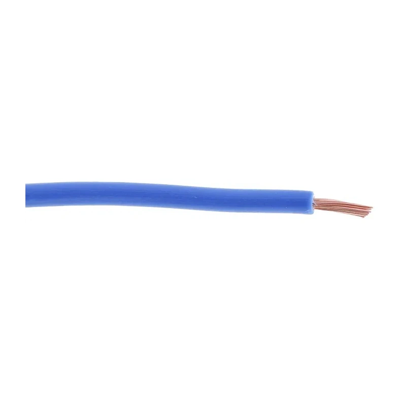 RS PRO Blue Tri-Rated Cable 18 AWG 32 x 0.2 mm Strands 100 m Polyvinyl Chloride Jacket 1600 kV DC Voltage 105°C Max 180-5941
