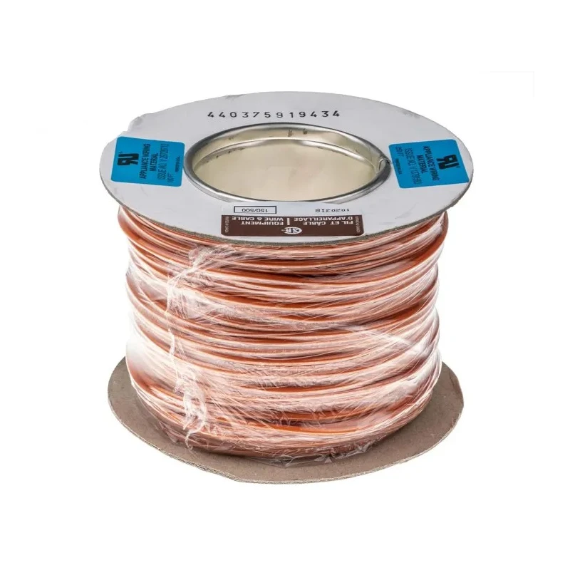 RS PRO Orange Tri-Rated Cable 18 AWG 32 x 0.2 mm Core Strands 100 m Polyvinyl Chloride Jacket 180-5940