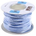 RS PRO Blue Hook Up Wire, 16 AWG, 30/0.25 mm Core Strands, 100 m, Copper Conductor, Flame Retardant, 105°C Maximum 180-5947