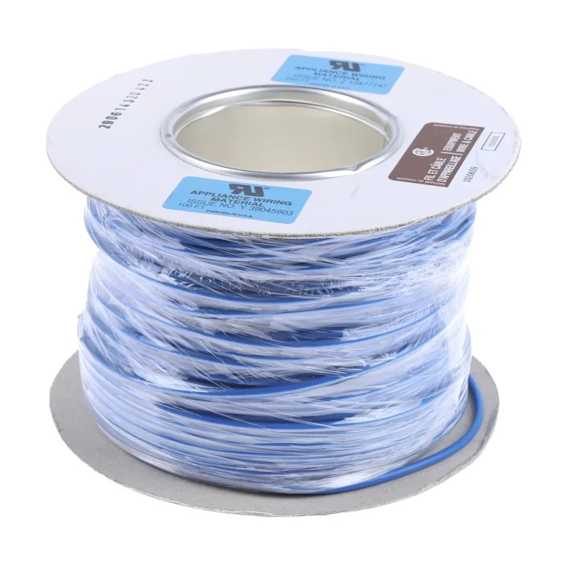 RS PRO Blue Hook Up Wire, 16 AWG, 30/0.25 mm Core Strands, 100 m, Copper Conductor, Flame Retardant, 105°C Maximum 180-5947