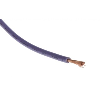 RS PRO Purple Hook Up Wire 14 AWG 50 x 0.25 mm Core Strands 100 m Polyvinyl Chloride 180-5963