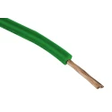 RS PRO Green Tri-Rated Hook Up Wire 20 AWG, 24/0.2 mm Core Strands, 100 m Length, Polyvinyl Chloride Jacket, Model 180-5968