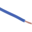 RS PRO 14 AWG Blue Tri-Rated Hook Up Wire 50/0.25 mm Core Strands 100 m Polyvinyl Chloride 180-5959