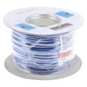 RS PRO 14 AWG Blue Tri-Rated Hook Up Wire 50/0.25 mm Core Strands 100 m Polyvinyl Chloride 180-5959