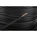 RS PRO Black Hook Up Wire 16 AWG 30x0.25 mm Strands 100 m Polyvinyl Chloride Insulation 180-5946