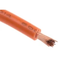 RS PRO Orange Hook Up Wire 14 AWG 50x0.25 mm Core Strands 100m Polyvinyl Chloride 180-5958