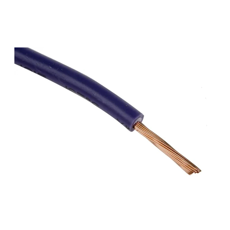 RS PRO Purple Hook Up Wire 16 AWG 30 x 0.25 mm Copper Conductor 100 m Length UL1015 Flame Retardant 105°C Maximum 180-5971