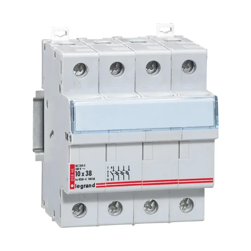 Legrand Miniature Circuit Breaker 3-Pole 500V AC 100 kA Breaking Capacity 0 058 48