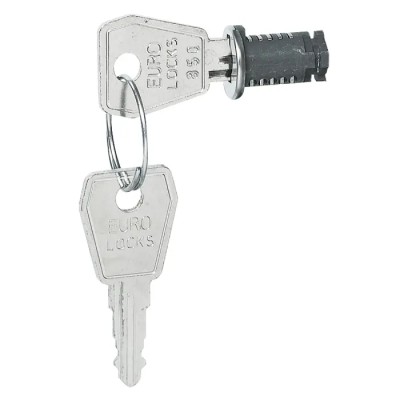 Legrand Shock-Resistant Polystyrene Material Keyed Lock IP65 Poland 0 019 66