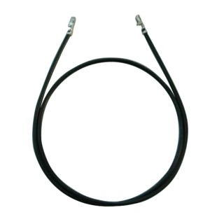 RS PRO Crimp Wire, 300 mm Cable Length, 25V Voltage, Black Jacket, Model 180-6053