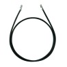 RS PRO Crimp Wire, 300 mm Cable Length, 25V Voltage, Black Jacket, Model 180-6053