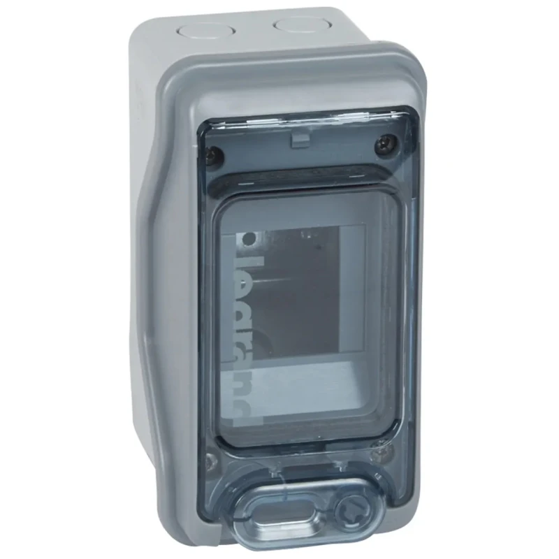 Legrand Plexo 1 Phase Distribution Board 32A 3 Way IP65 Light Grey 0 019 02