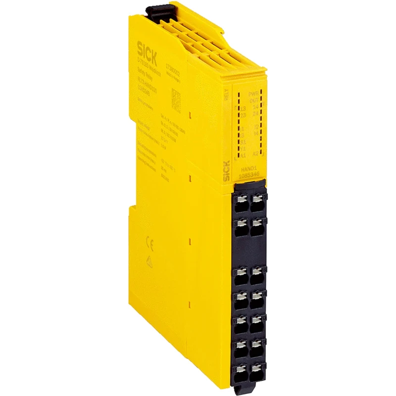SICK 24V DC Safety Relay, 2 Safety Contacts, DIN Rail Mount, 1.3W Power Consumption RLY3