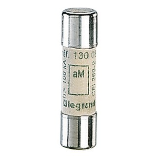 Legrand 4A Ceramic Cartridge Fuse, 10 x 38 mm 0 130 04