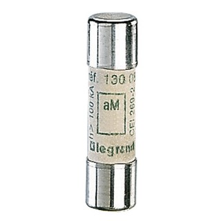Legrand Cartridge Fuse 1A Ceramic 10 x 38 mm 500V AC 0 130 01