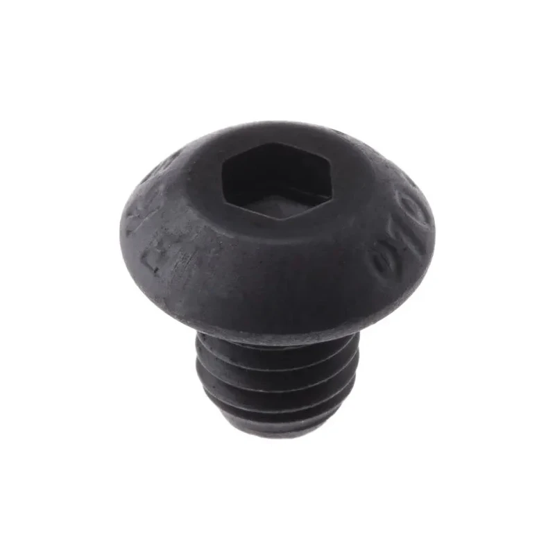 RS PRO Black Steel Hex Socket Button Screw, Metric Thread M5 x 6 mm Grade 10.9 822-9105