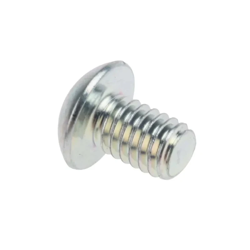 RS PRO Bright Zinc Steel Hex Socket Button Screw Thread M4 Length 6mm Hex Drive ISO 7380 Standard 822-9164