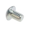 RS PRO Bright Zinc Steel Hex Socket Button Screw Thread M4 Length 6mm Hex Drive ISO 7380 Standard 822-9164