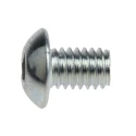 RS PRO Bright Zinc Steel Hex Socket Button Screw Thread M4 Length 6mm Hex Drive ISO 7380 Standard 822-9164