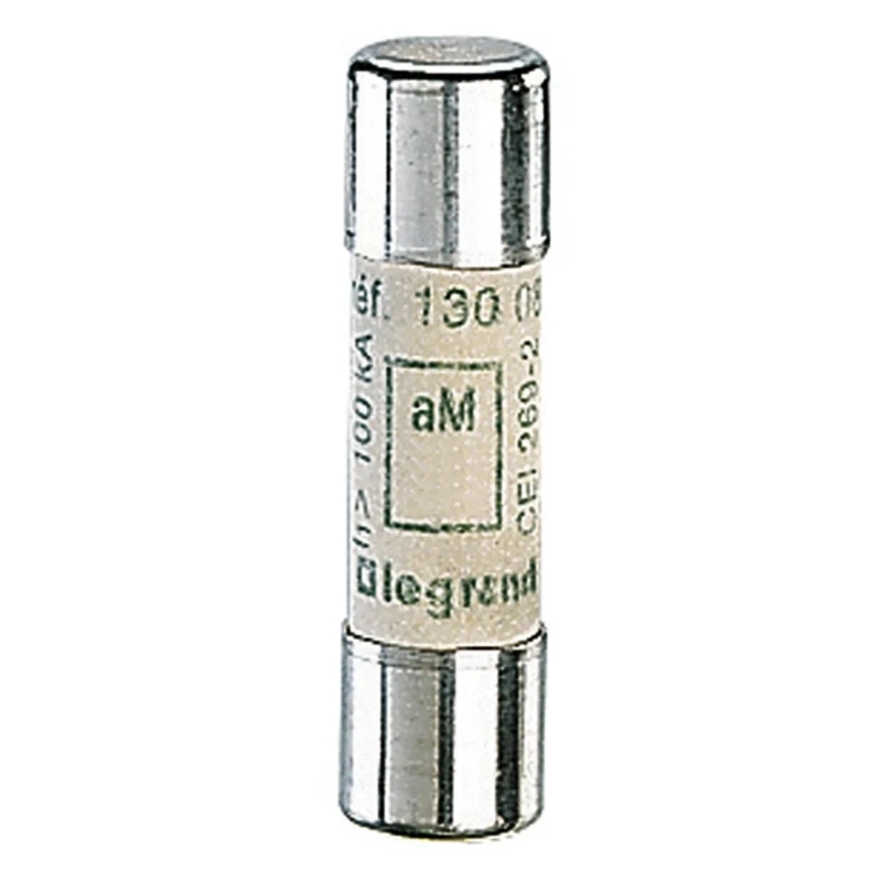 Legrand Cartridge Fuse 16A 500V AC Ceramic Body 10 x 38 mm 0 130 16