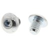 RS PRO Bright Zinc Steel Hex Socket Button Screw, Hex, M5 x 6 mm 822-9170