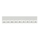 Legrand Memocab Pre-Printed Clip-On Cable Marker Black on White 0 379 55