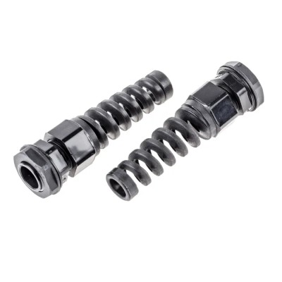 RND RS PRO Black Polyamide 66 Cable Gland PG9 Thread 4mm Min. 8mm Max. IP68 822-9603