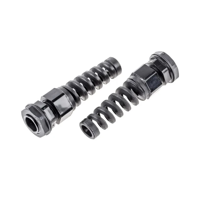 RND RS PRO Black Polyamide 66 Cable Gland PG9 Thread 4mm Min. 8mm Max. IP68 822-9603