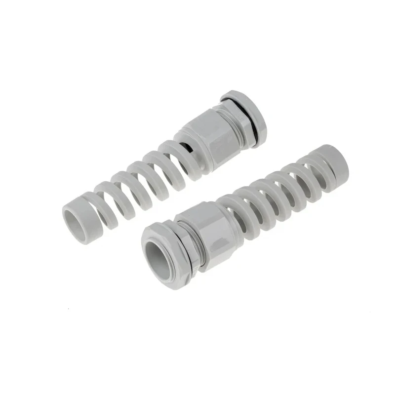 RS PRO Grey Polyamide 66 Cable Gland, PG21 Thread, 13 mm Min., 18 mm Max., IP68, Temperature -40°C to 85°C PG21