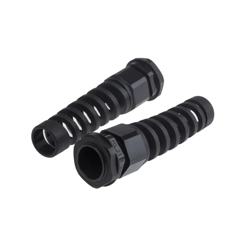 RS PRO Black Polyamide 66 Cable Gland PG21 Thread 13 mm Min. 18 mm Max. IP68 PG21